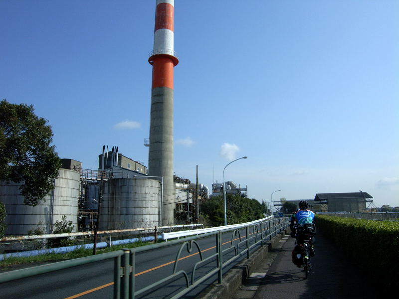 旧江戸川沿いのサイクリングロード