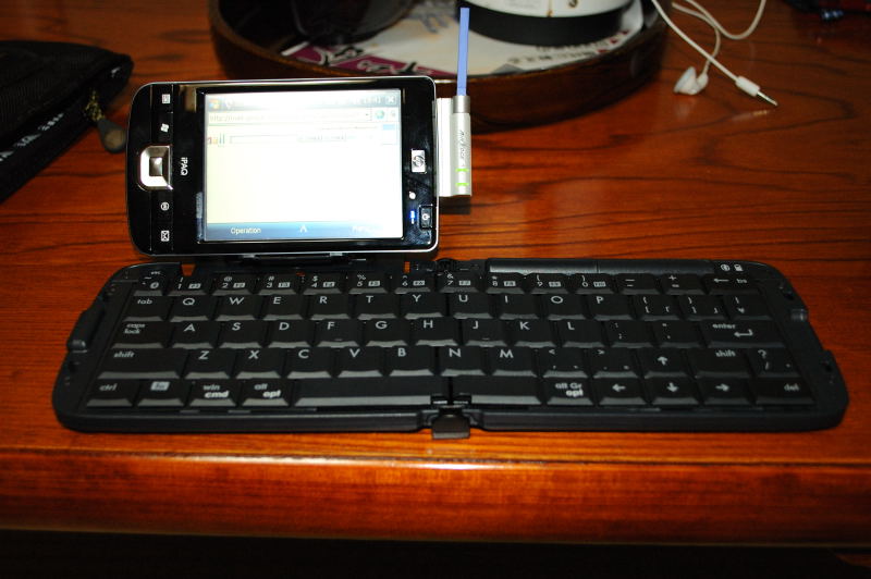 iPAQ212とBTキーボード