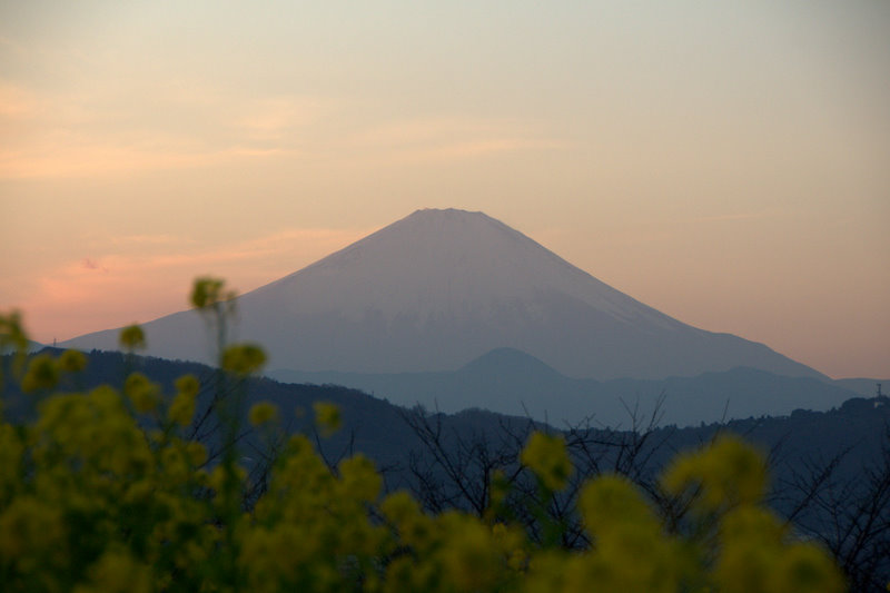 富士の陰影